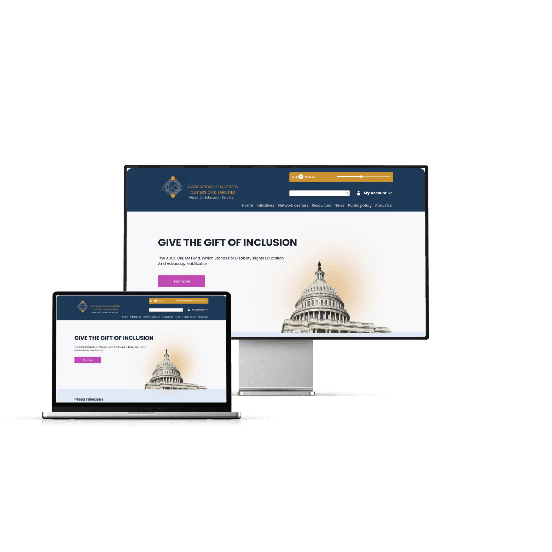 AUCD Website preview
