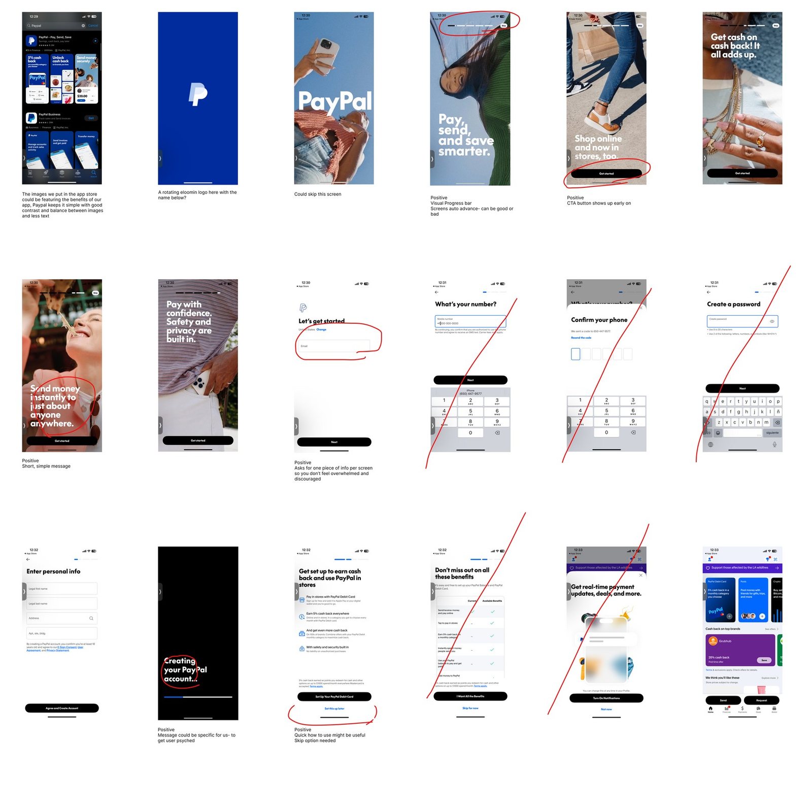 Onboarding audit: PayPal