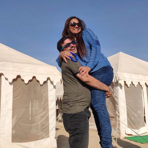 Mom & Dad, my forever cheerleaders
